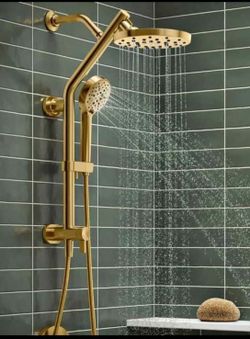 KOHLER, BRUSH GOLD SHOWER ARM