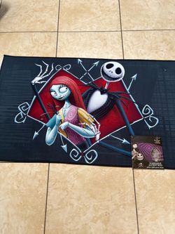 The nightmare before Christmas rug
