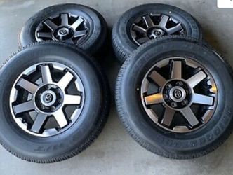 2019 Trd off-road 4 runner wheels