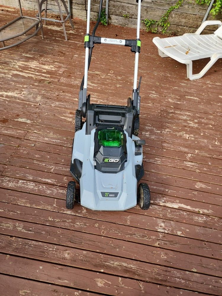 Ego Push Mower.