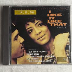 I Like It Like That Vol. 1 Soundtrack CD - 1994 Columbia - Hip Hop, Latin, R&B