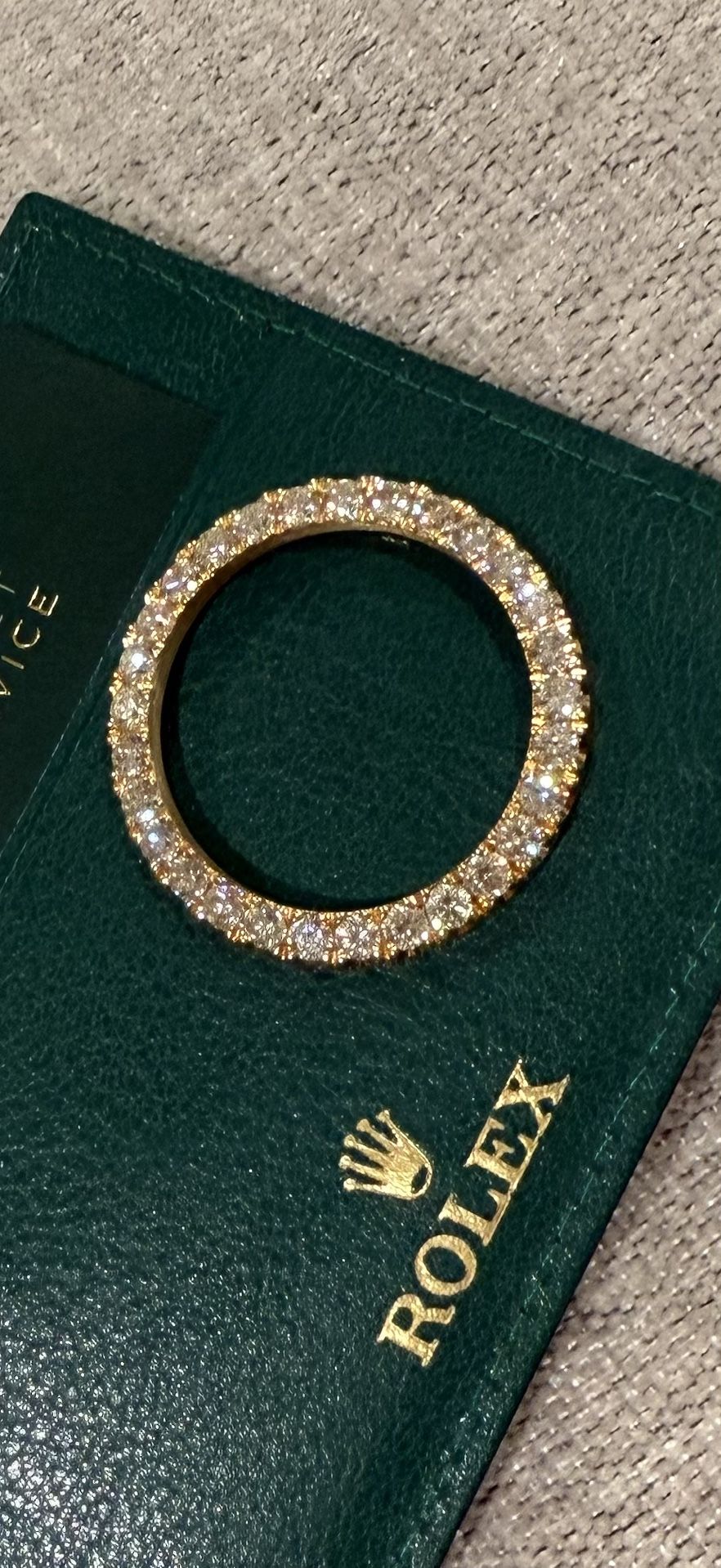β¨ 5.2 Carat Diamond Bezel for 36mm Rolex β LIKE NEW β¨