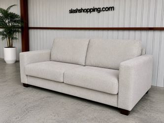 BRAND NEW Thomasville Maya Queen Size Sleeper Sofa, Light Gray