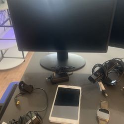 Apple Watch Ultra 2. Lenova Gaming Laptop. 2 Monitors And Samsung Tablet 