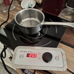 Commercial electric top