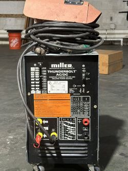 Miller Welding Power Source With Welding Mask