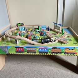 Kids Train Table 33”L x 24”W x 12”H