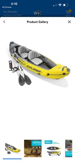 Intex K2 Inflatable Kayak