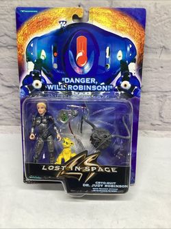 Lost in Space Danger Will Robinson Dr. Judy Robinson Cryo-Suit Action Figure New