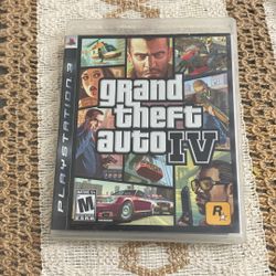 Juego De PS3 Grand Theft Auto IV