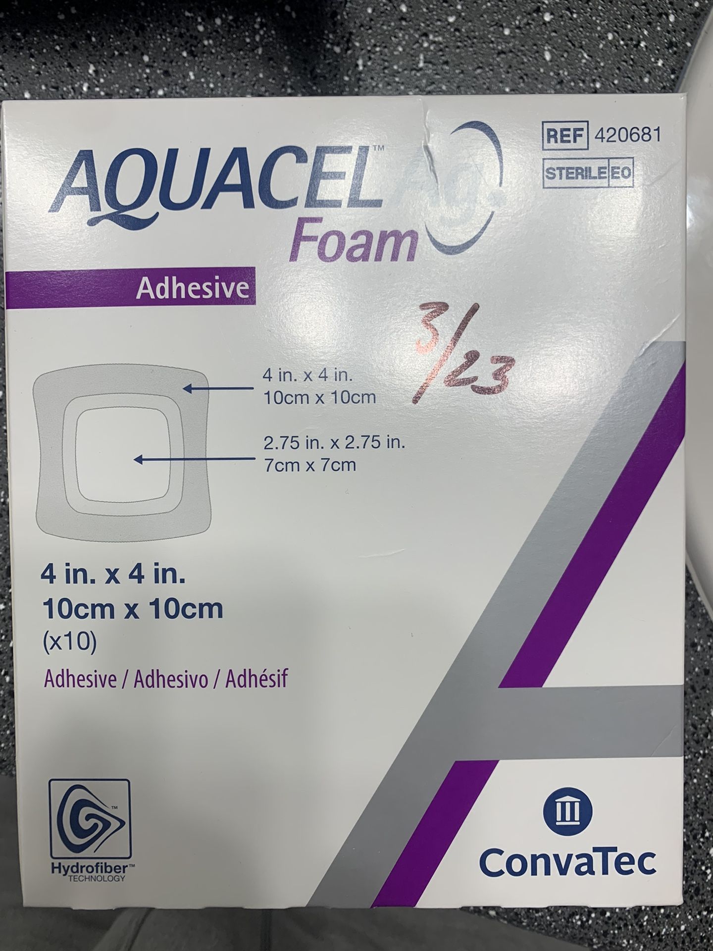 Aquacel AG Foam Adhesive Dressing 8 Boxes $35 Each