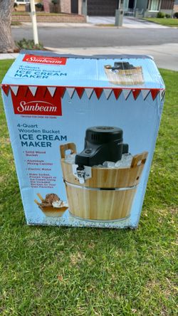 Sunbeam Ice Cream Maker 4-quart
