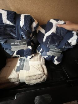 3 Heirloom Blankets 