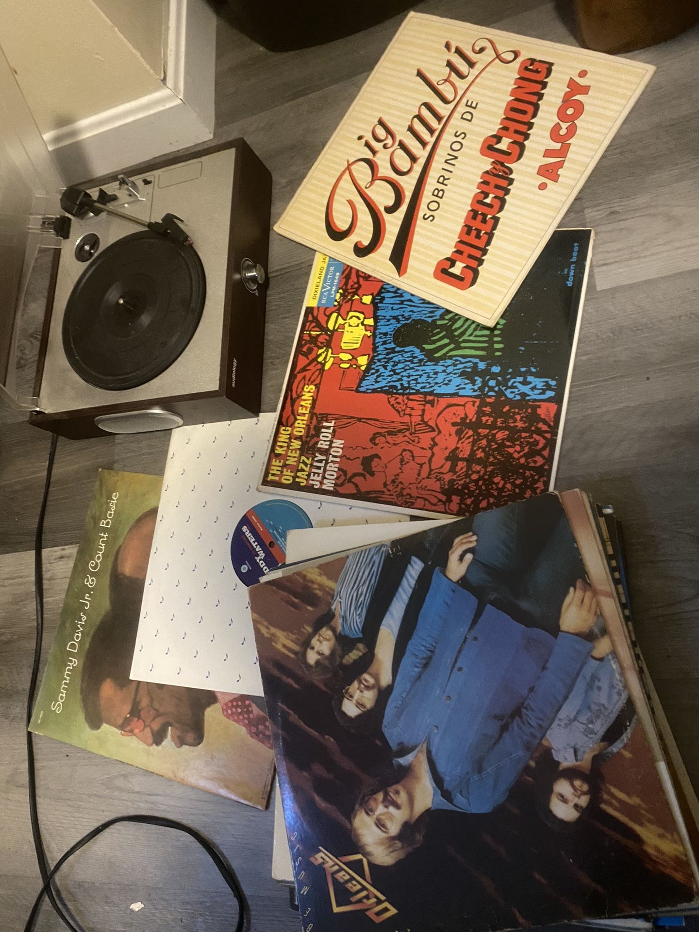 Record Player (with Records)