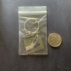 Boeing 767 keychain 