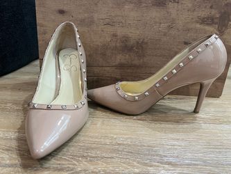 Studded short heels