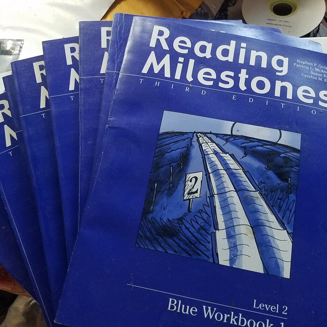 Reading milestones 8 books