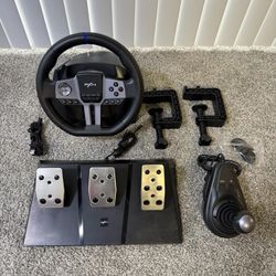 PXN Gen2 V9 Gaming Steering Wheel Setup