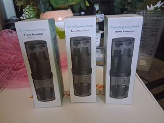 3 Travel Dispenser Bottles