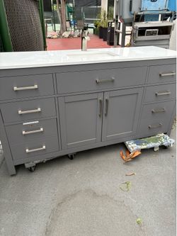 Cabinet sink countertop