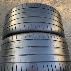 Two 285-35-20 Michelin Pilot Sport 4s Total Performance