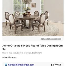 Dining Table/Coffee table/End tables 