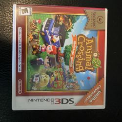 Animal Crossings Nintendo 3DS Game 