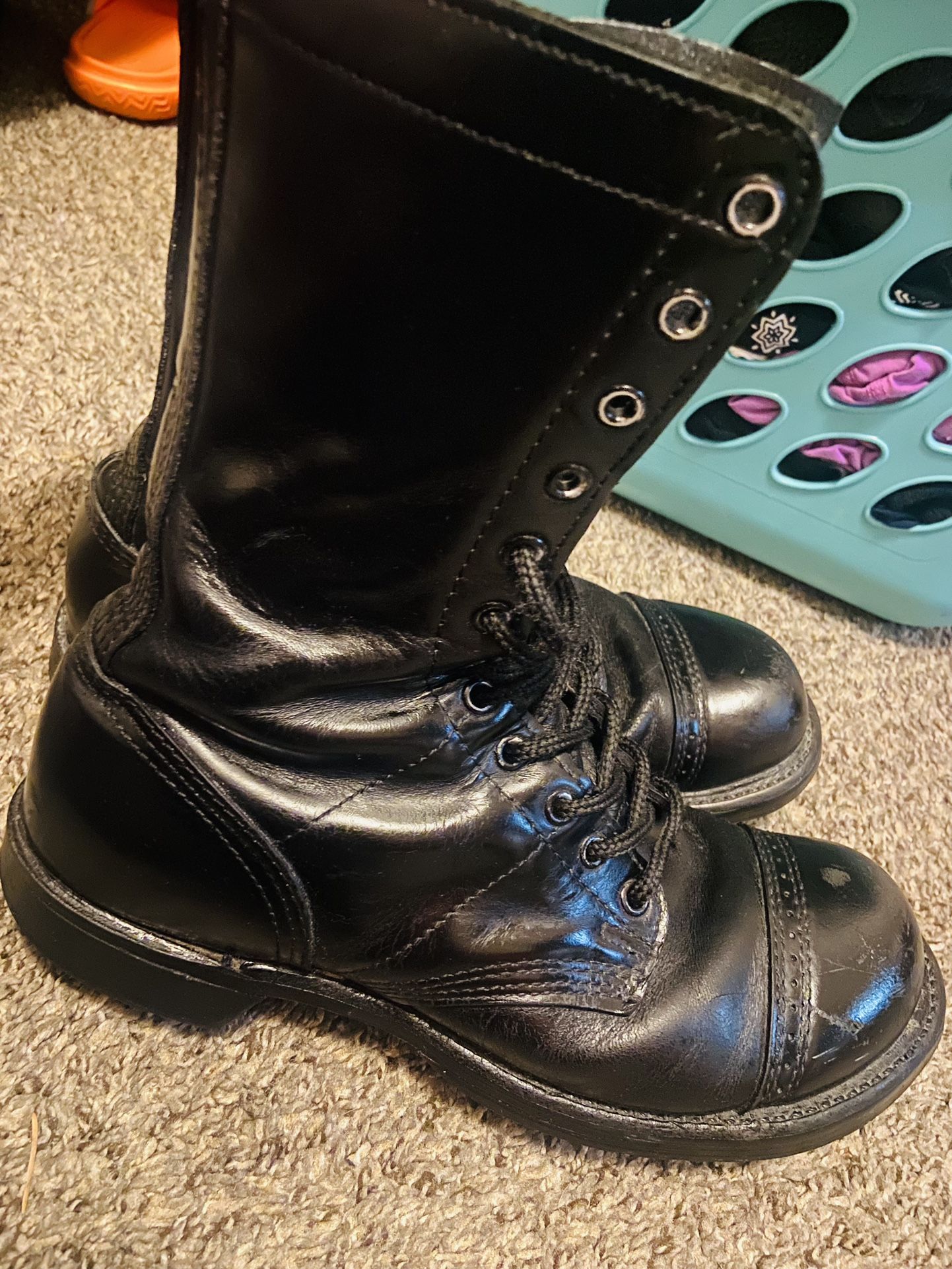 Black Military Boots