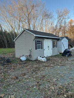 Shed With Door & Windows