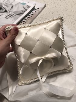 Wedding Ring Pillow and Pen Holder