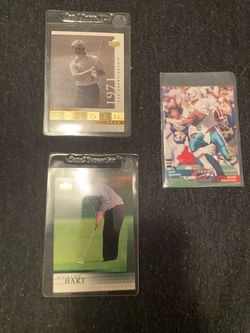 Golf and football card