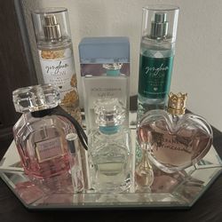 Elegant Mirror Tray