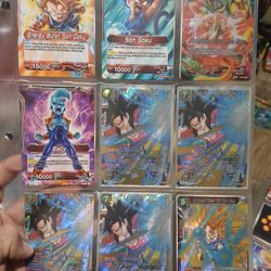 DBZ Dragon Ball Z Super Masters Trading Card Game Set 4 Colossal Warfare Cards