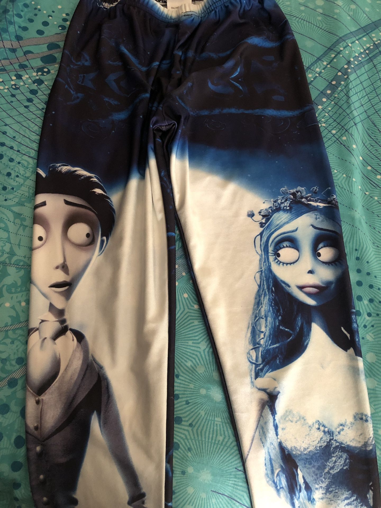 Corpse Bride leggings Size L (fits M/L)