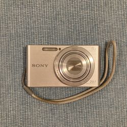Sony DSC-W830 Digital Camera, Includes Charging Cable, Excellent Condition - No Box