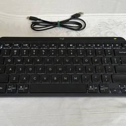 Logitech MX Keys Mini Bluetooth Wireless Illuminated Keyboard, Compact 