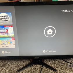 Acer GN276HL 27” Computer Monitor 1920x1080 144hz HDMI DVI 4ms 