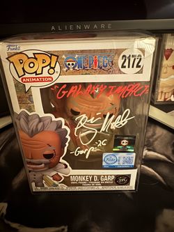 Monkey D. Garp Chase signed/Authenticated