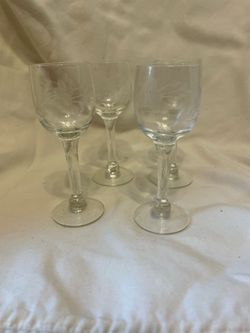 Princess House Sherry Cordial Glasses