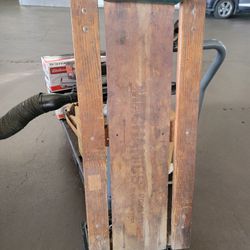 Vintage Old School  Craftsman Car Creaper