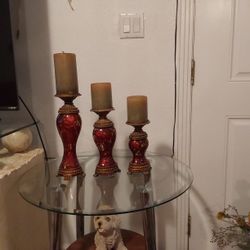 Candel Holders And Candels