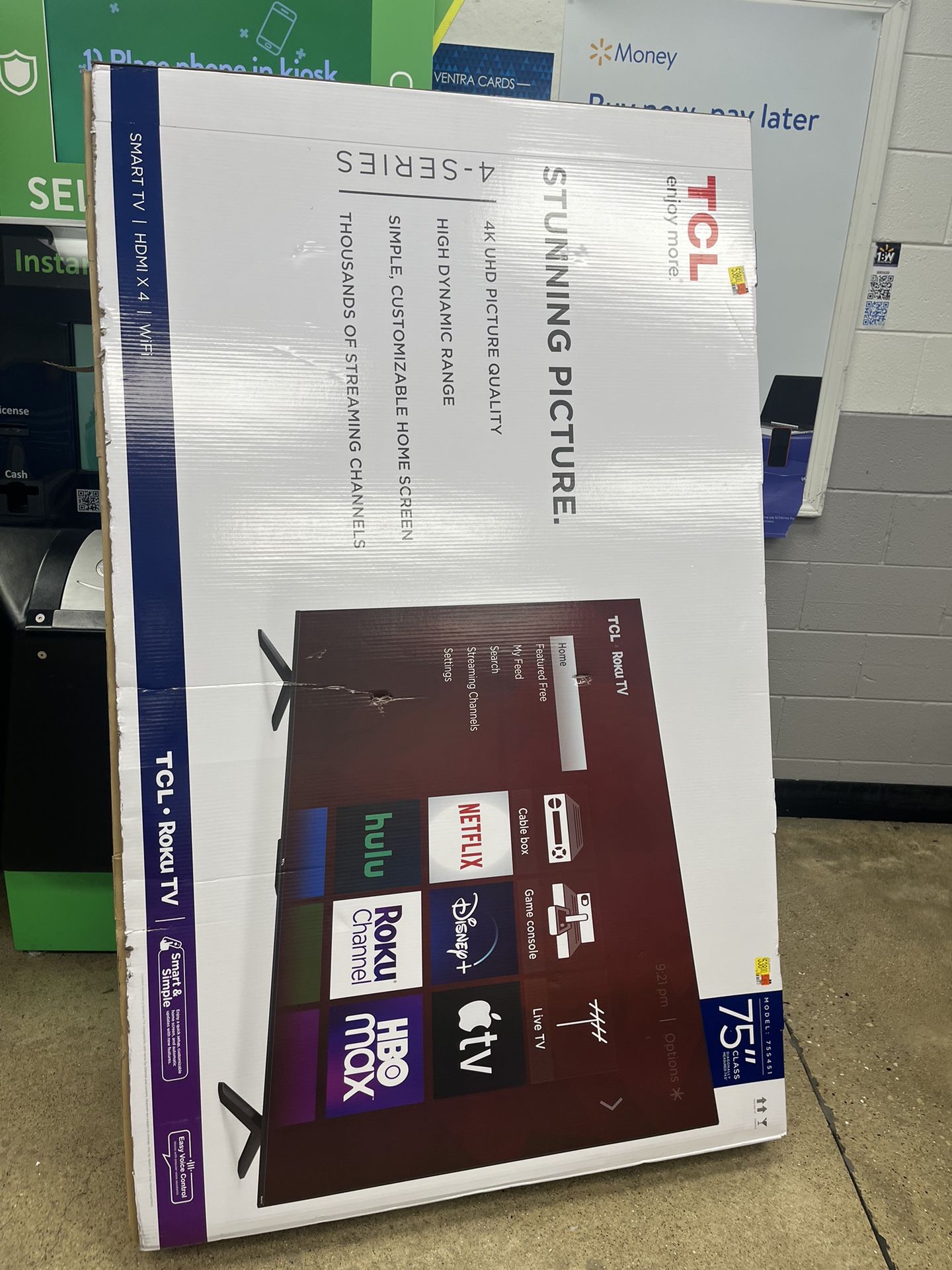 TCL Roku 75in