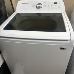 Samsung Deep Water Wash High Efficiency Impeller Large ( 4.5-cu ft ) Top-Load Washer ( White ) 