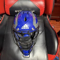 Adidas blue baseball catchers gear