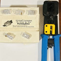 RJ45 Network Cable Crimper Crimping Pliers Tool