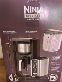 Ninja Specialty Coffee Maker 6 Brew Sizes Built-In Frother - Open Box New