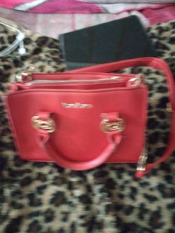 Red bebe purse