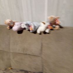 Five Beanie Babies Rare Errors Tag 