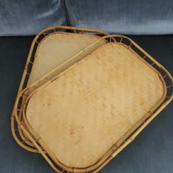Pier 1 Imports TV Trays-Boho Style 