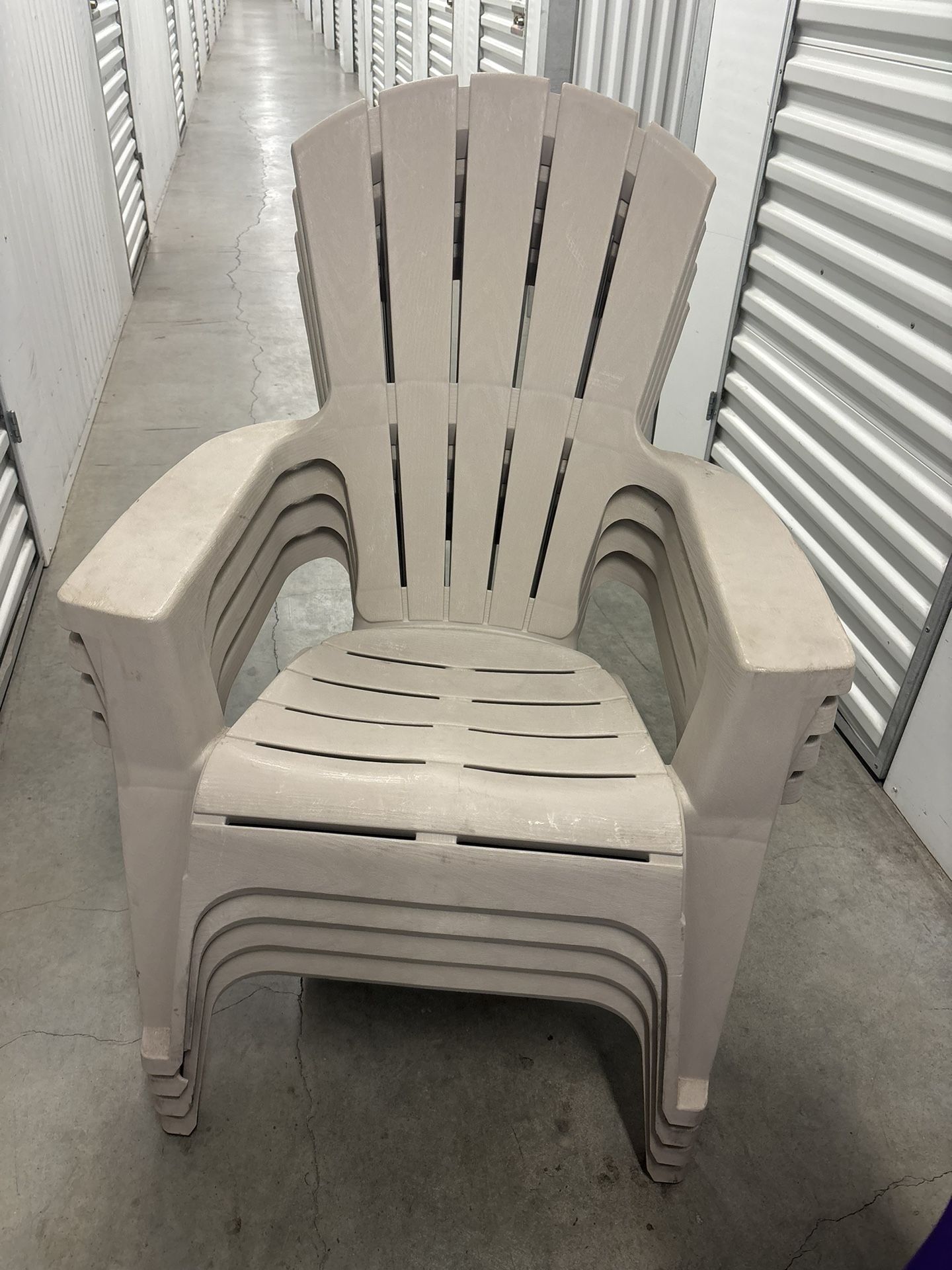 Set Of 4 Outside Chairs